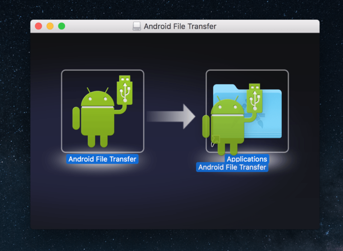 Mac to android file transfer